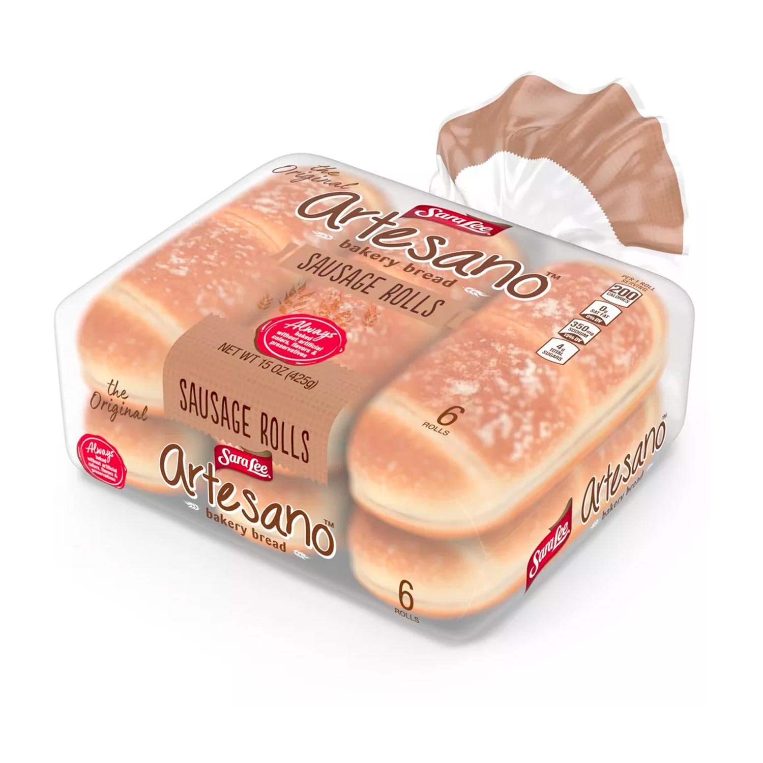 Sara Lee Artesano Sausage Rolls - 15oz - Image 2